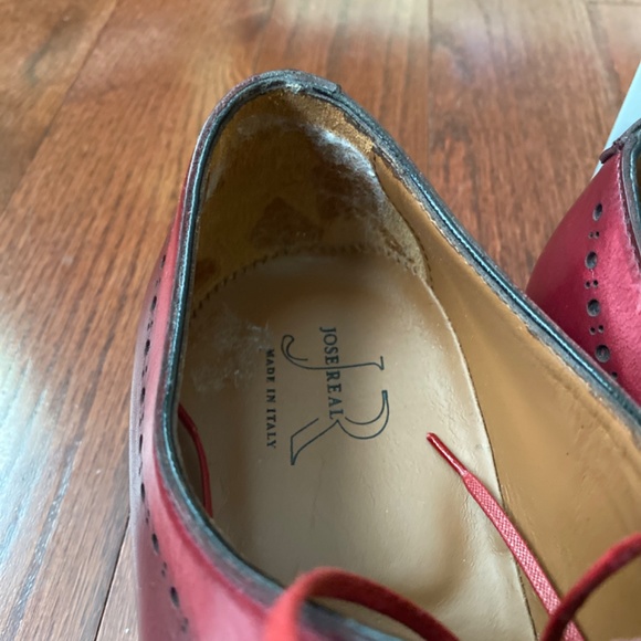 Jose Real NWB Oxford Dress Shoes Size 43 9 M US - Crust England Slavato main image 9